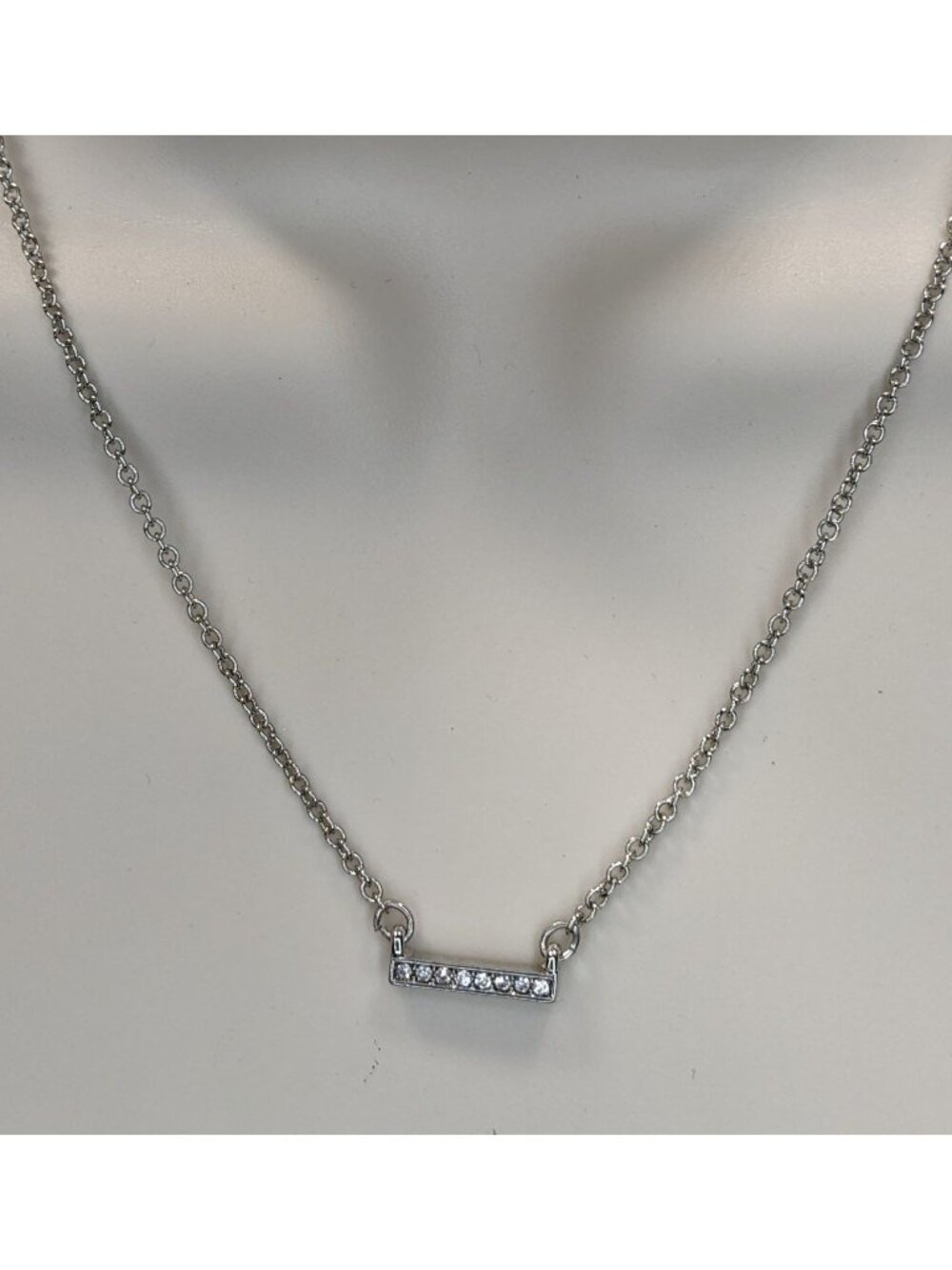 Chloe + Isabel Crystal Bar Necklace